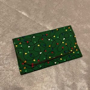 Handmade Christmas bulb Christmas wallet pouch